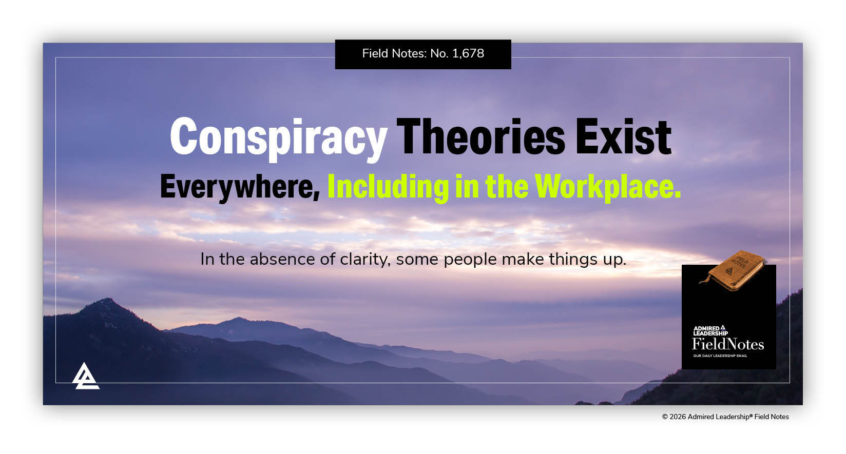 Confronting Conspiracy Theories in the Workplace