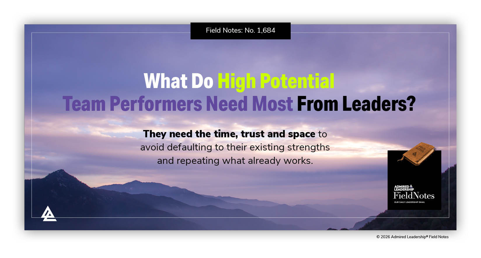 What High-Potential Team Members Need Most From Leaders