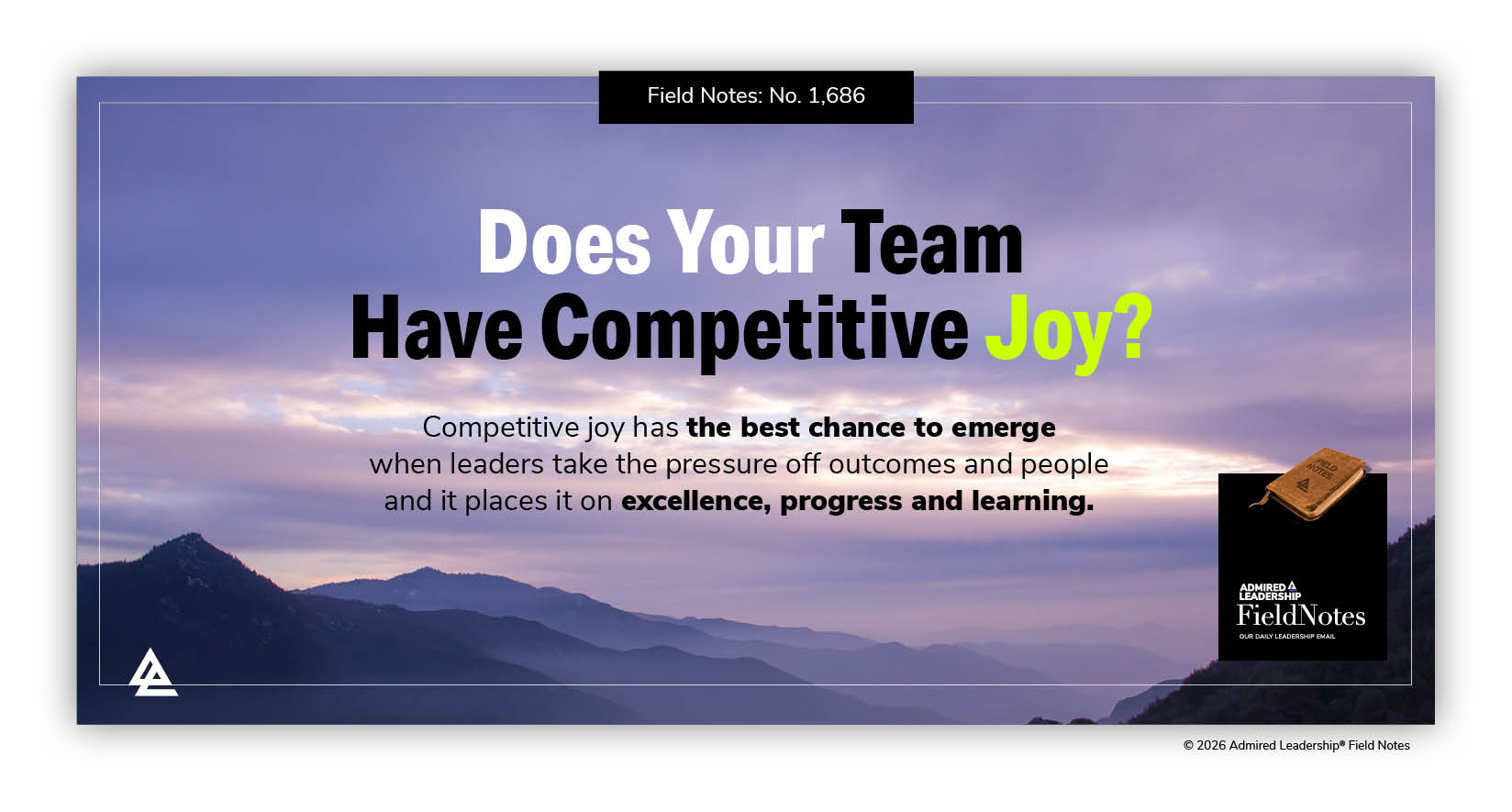 Does Your Team Have Competitive Joy?